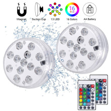 waterproof underwater lighting party swimming pool lights outdoor submersible led light with remote